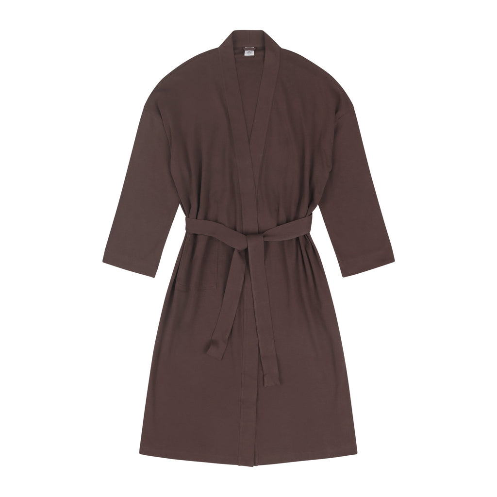 Organic Cotton Knitted Kimono Robe