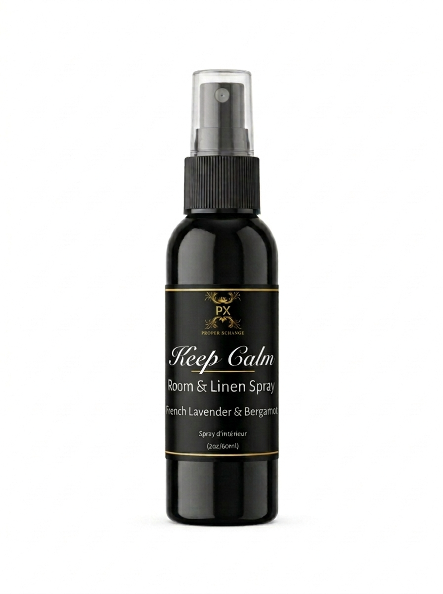 Keep Calm Room Spray – Lavender & Bergamot Aromatherapy Mist | 2oz
