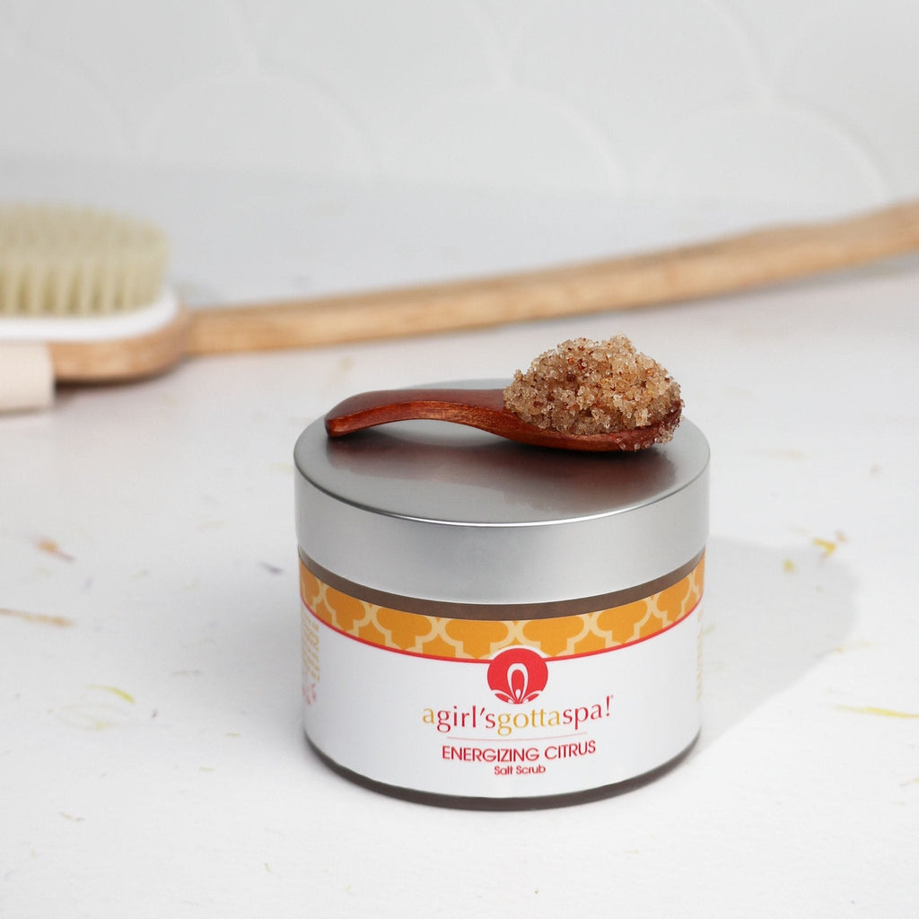 Energizing Citrus Dead Sea Salt Body Scrub
