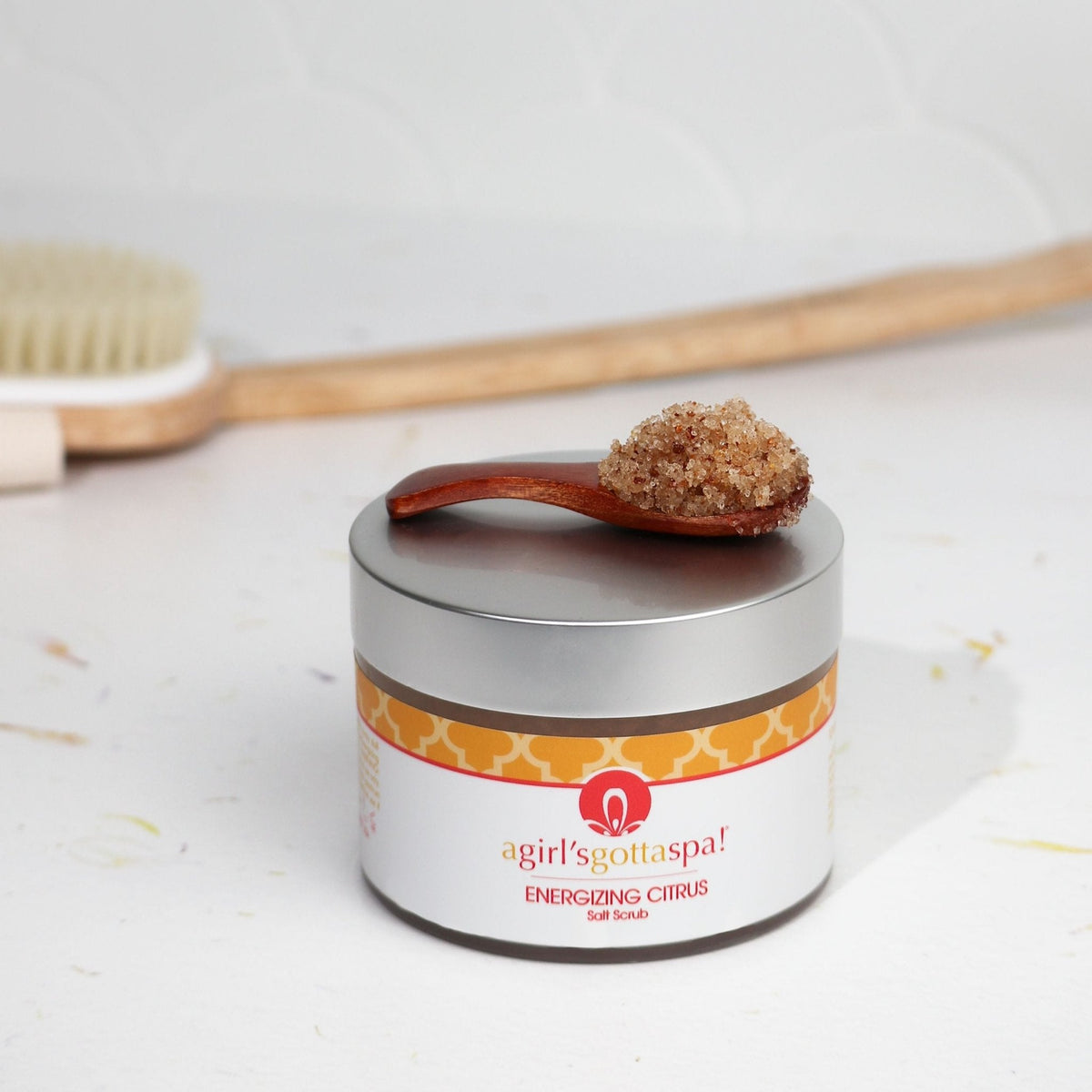 Energizing Citrus Dead Sea Salt Body Scrub